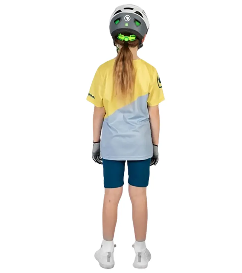 Endura Kids SingleTrack Core Tee Blueberry-5